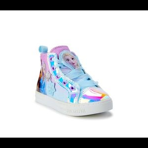 toddler girl size 7 frozen sneakers